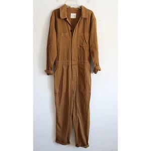 Unpublished Tan Coverall - Size Medium
